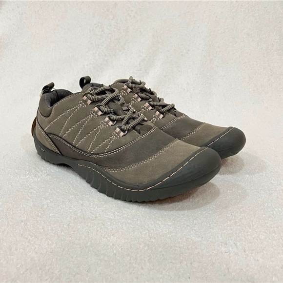 JSport by Jambu Grey Taupe Ballard Oxford Shoes NWT Size 8.5 - Picture 2 of 16